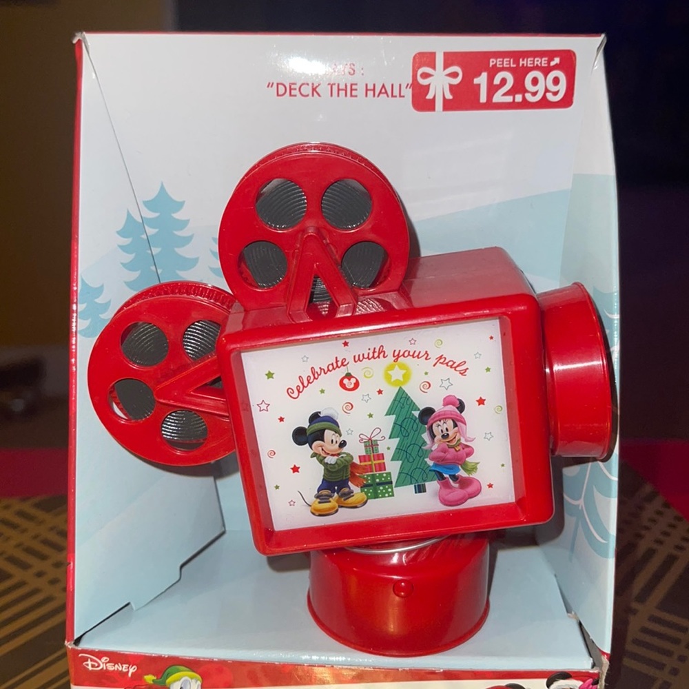 Disney animated centerpiece with music and lights.